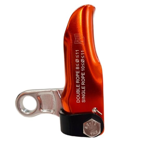  Зажим Вертикаль для двойной веревки оранжевый в Краснодаре  