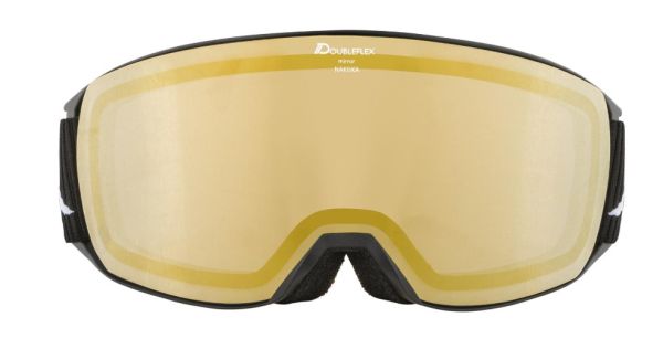 Купить маска alpina г/л nakiska q-lite black matt/q-lite gold s1 в Краснодаре