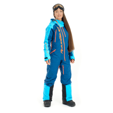 Комбинезон сноубордический Dragonfly Premium Woman Dark Ocean-Baltic 2023 в Краснодаре
