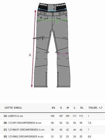 Штаны сноубордические Lotte Pants black HORSEFEATHERS в Краснодаре