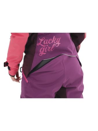 Комбинезон сноубордический Dragonfly Premium Woman Purple&Brown в Краснодаре