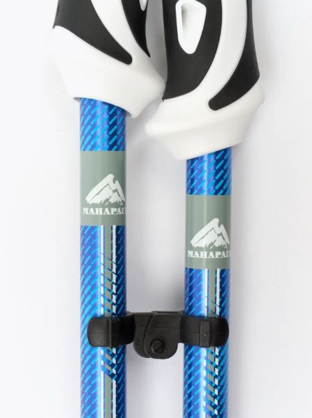 Палки треккинговые Манарага Alpine синие в Краснодаре Палки треккинговые Манарага Alpine синие