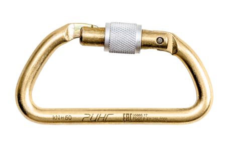  Карабин Ринг сталь трапеция (keylock) 5000 в Краснодаре  