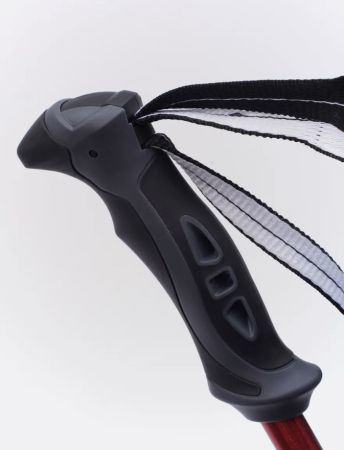 Палки треккинговые Манарага Alpine красные